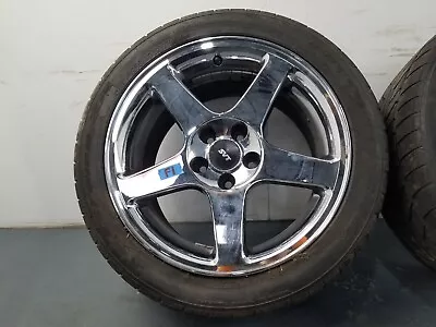 03 Ford Mustang Cobra SVT OEM 17  Front Wheel / Tire #1 #9056 O5 • $467.49