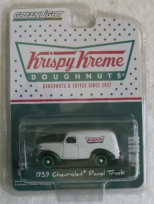 Greenlight GREEN MACHINE Krispy Kreme Doughnuts 1939 CHEVROLET PANEL TRUCK #84 • $34.99