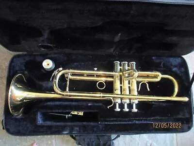 D'Luca Brand  TRUMPET With Case And Mouthpiece. • $115