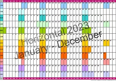 £23.50 • Buy 2023 YEAR WALL PLANNER Office Organiser Event Planner A3 A2 A1 A0  Jan - Dec