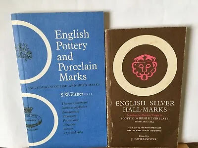 £9 • Buy English Silver Hall-Marks/English Pottery And Porcelain Marks. 2 Books, Foulsham