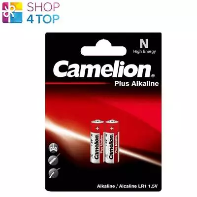 2 Camelion LR1 N Plus Alkaline Batteries MN9100 E90 1.5 945mAh Exp 2026 2BL New • $7.08