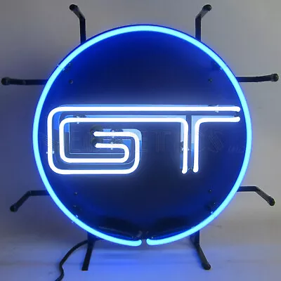 Neon Sign Mustang GT Fastback 5.0 Pony Garage Lamp Light Cobra Jet Shelby GT350  • $184.99