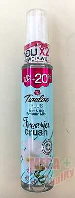 Twelve Plus Freesia Crush By Mariah Carey For Women Body Hair Mist Perfume 25 Ml • £11.04