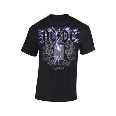 AC/DC - PLUG ME IN BLACK T-Shirt XX-Large • $39.40