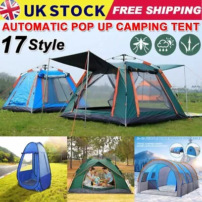 Automatic Instant Pop Up Camping Tent Waterproof  Family Outdoor Hiking Shelter • £17