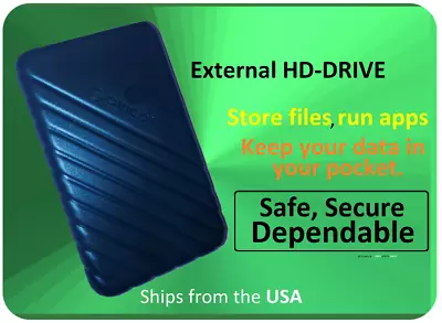 500GB External Hard Drive USB 3.0 For PC  MacBook  Xbox One  Xbox 360 PS4  Mac • $74.99