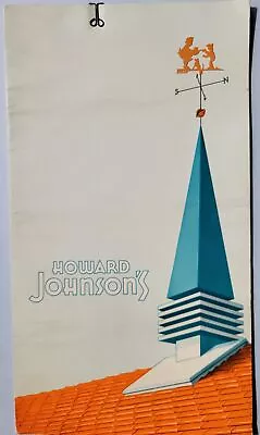 1950s Howard Johnson's Candy Menu Vintage Original • $45