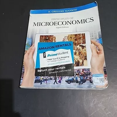 Principles Of Microeconomics - Paperback By Mankiw N. Gregory - Acceptable • $32.98