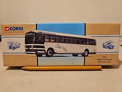 Corgi Classics #98602 General Motors 4505 Greyhound Lines Diecast NIB • $69