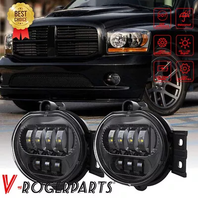 LED Fog Lights Fit For Dodge Ram 1500 02-08 / Ram 2500 3500 03-09 Pickup Truck • $51.79