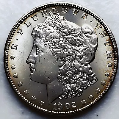 1902-o Rare Date Uncirculated Morgan Silver Dollar 90% $1 Coin Us #a886 • $81
