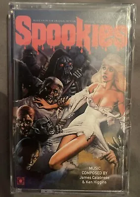Spookies Soundtrack Cassette SEALED NEW !! Rare! Horror Movie. Terror Vision Rec • £30