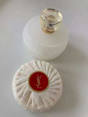 Vtg Champagne By Yves Saint Laurent Perfumed Soap 3.5 Oz. ( 100 G ) With Case • £59.86