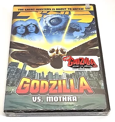 Godzilla Vs. Mothra DVD 2002 Brand New Sealed First Edition • $29.99