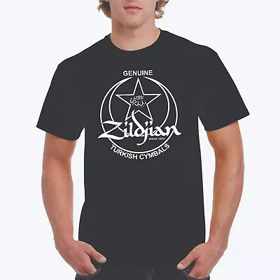 $15.50 • Buy Zildjian Cymbals T-Shirt Planet Z S Series A Custom I Series S Dark