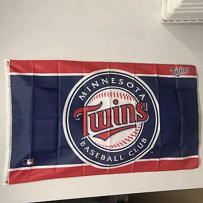 MLB Minnesota Twins 3x5 Flag Man Cave Flag USA Banner • $5