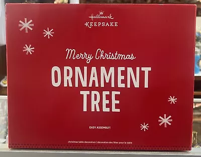 Hallmark Merry Christmas Ornament Tree Display Three Ways 2013 • $99.99