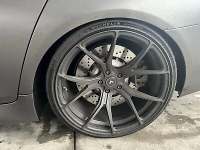 21  Vorsteiner V-FF 103 5x120 Forged Concave Graphite Wheels Rims + Tire • $2500