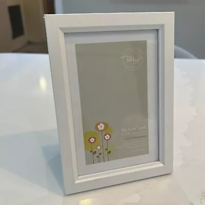 £1.99 • Buy 6 X 4 White Photo Frame / 15 X 10cm
