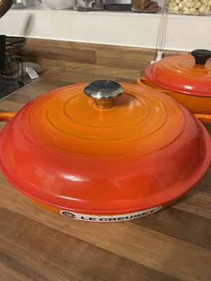 £85 • Buy Le Creuset Cast Iron Signature Shallow Casserole Dish - 30cm
