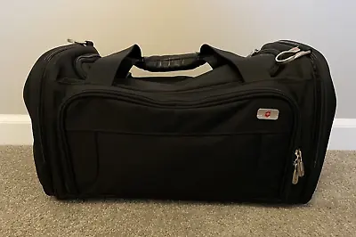 Victorinox FootLocker Black Duffel Bag Carry On Travel 21 X10 X10  3102X • $40