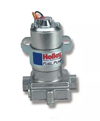 Holley 12-812-1 Fuel Pump Electric Blue External Inline 110 GPH Gasoline Kit • $206.95