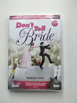 Don't Tell The Bride Series 1 DVD • £16.99