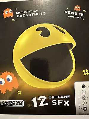 Pac-Man Lamp With Sound And Remote • £5