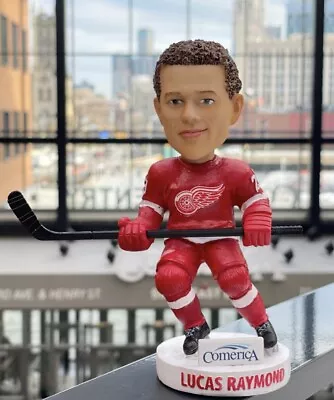 $54.99 • Buy Lucas Raymond Detroit Red Wings Bobblehead With Box SGA 2/25/23