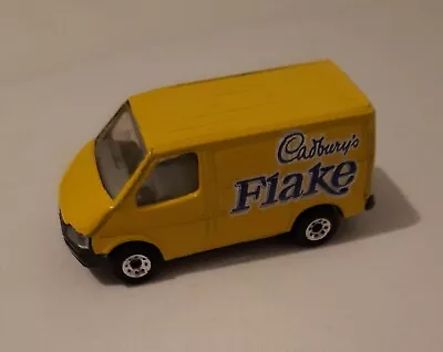 MATCHBOX Cadbury's Flake Ford Transit 1986 Yellow New + Excellent  • £10.99