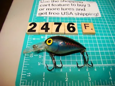 V2476 F  Storm Post Rapala First Edition Wiggle Wart Fishing Lure • $9.95