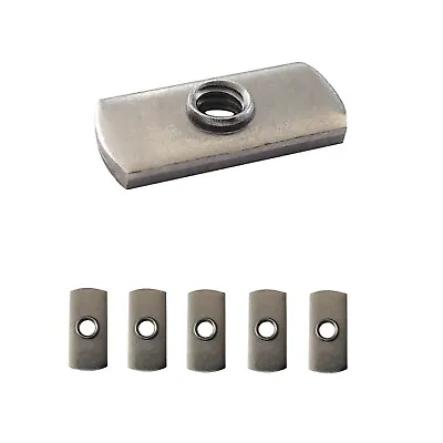 5 Pc 1/4-20 UNC Spot Weld Nut Double Tab And Aluminum Extrusion T-Nut  • $2.50