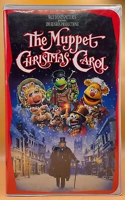 The Muppet Christmas Carol VHS 1993 Clamshell W/ Inserts  **Buy 2 Get 1 Free** • $4.99