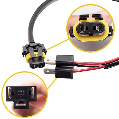 $9.98 • Buy 2x 9006 HB4 To H4 9003 Wire Harness Socket For Retrofit HID Ballast Conversion