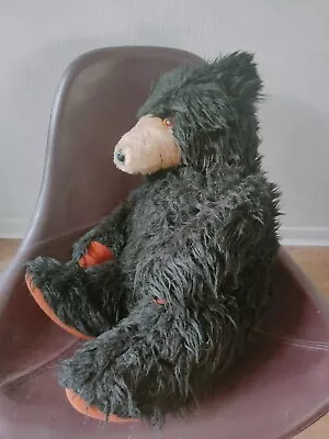 1960's/70's Large Chad Valley Black Stuffed Bear • £85