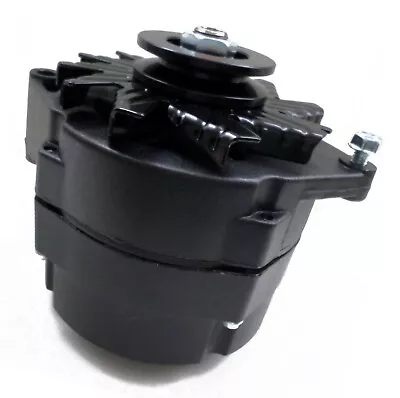 $107.99 • Buy GM Style Black 1 One Or 3 Three Wire SBC BBC Chevy Pontiac Alternator 120 Amp