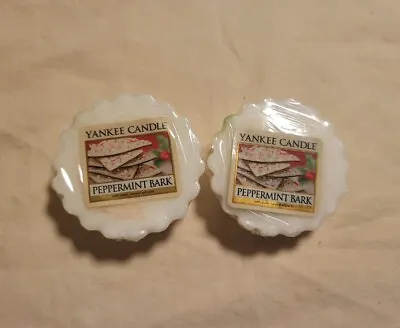 (2) Lot Yankee Candle Wax Potpourri Tarts Peppermint Bark 0.8 Oz Holiday  • £5.12