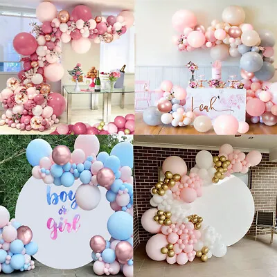$13.99 • Buy Balloons Garland Birthday Wedding Baby Shower Supplies Decor Balloons Arch Kit