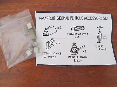 Scale Model Accessories SMAP037 & 038 German Vehicle Acc. & Radio In 1:35 Scale. • £9.99