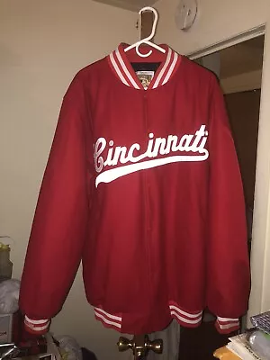 Mitchell&ness Cincinnati Reds 1963 Wool Jacket World Champs • $500