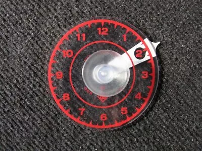 $135 • Buy Suction Parking Clock Meter Window Vw Bug Bus Mb Porsche 356 Bmw Accessory Nos