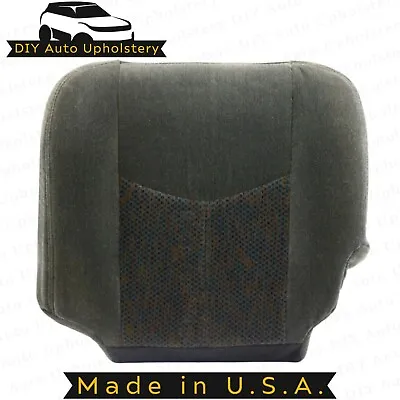 Driver Bottom Cloth Seat Cover Dark Gray For Chevy Silverado 1500 LT 2003 - 2006 • $145.33