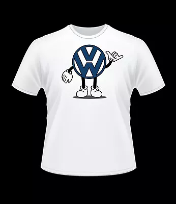 VW Volkswagen Classic Car Camper Van T Shirt XS S M L XL XXL XXXL • £11.99