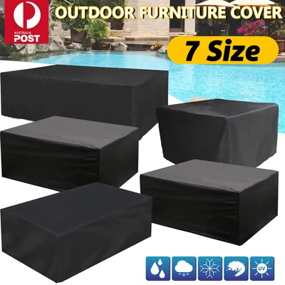 $14.99 • Buy Waterproof Outdoor Furniture Cover Garden Patio UV Table Protector Sofa Shelter