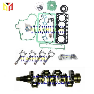 $1102 • Buy V3300-16V Crankshaft Con Rod Bearing Engine Gasket Kit For KUBOTA Tractor Loader