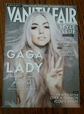 2010 Vanity Fair Lady Gaga Cover & Photo Spread Not The Magazine Or Article • $16.95