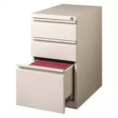 Hirsh 18574 15  W 3 Drawer File Cabinet Putty  Letter • $216.99