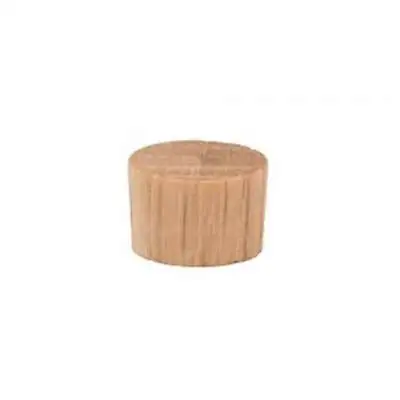 1000 - 3/8  Red Oak Wood Flat Head Plugs Furniture Buttons Cabinet Dowels • $51.97