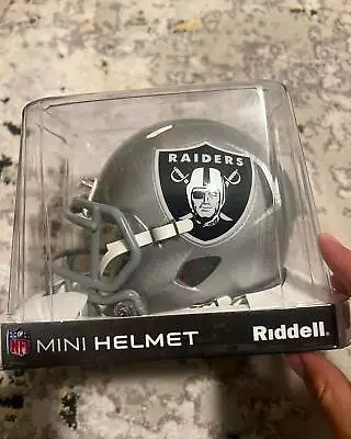 Autographed Derek Carr Riddell Mini Helmet L.V. Raiders • $119.40